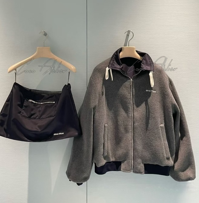 Miumiu 미우미우 리버시블 후리스 집업(+2color)