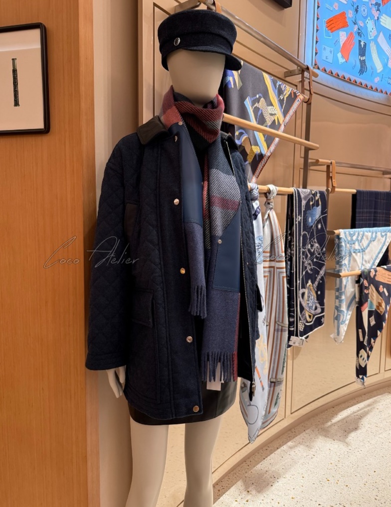 Hermes 에르메스 퀼팅 자켓