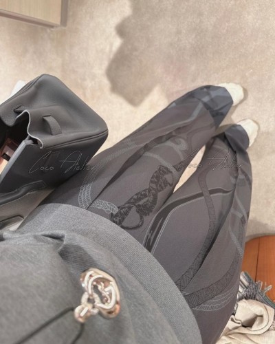 Hermes 에르메스 실크 팬츠