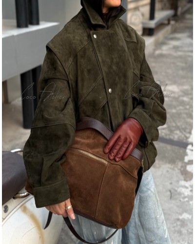 YSL 생로랑 스웨이드 자켓