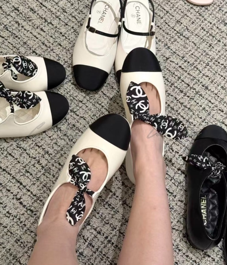 CHANEL 샤넬 26 메리제인 플랫 (+2color)