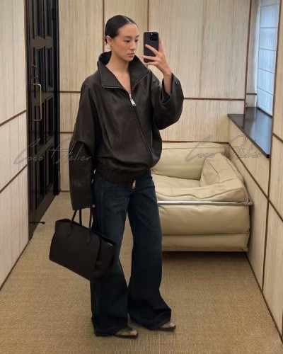 Khaite 케이트 가죽자켓