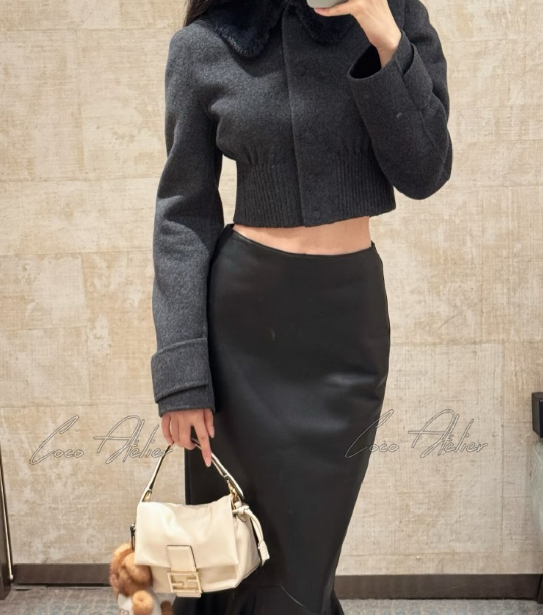 Fendi 펜디 밍크 퍼 자켓