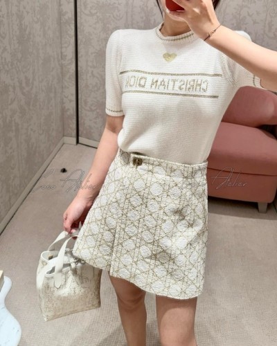 DIOR 디올 랩 스커트 팬츠