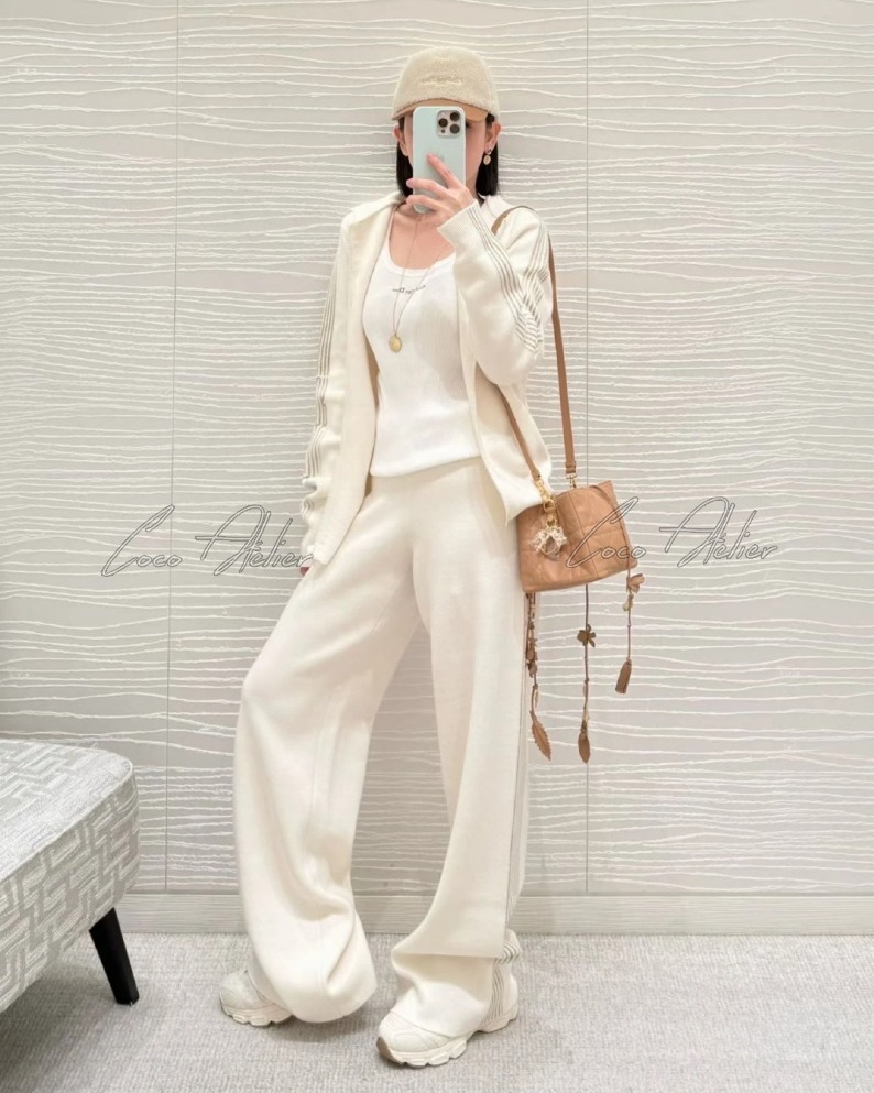 Cashmere Kint Zip-up