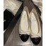 two-tone ballerina flat