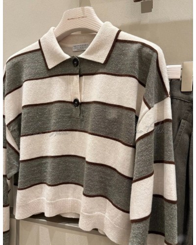 BC Stripe pk shirt
