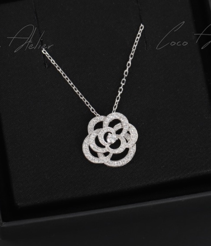 Camellia necklace