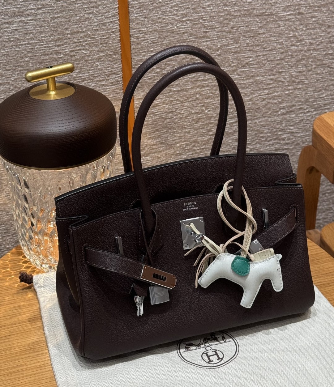 Shoulder Birkin Ebene