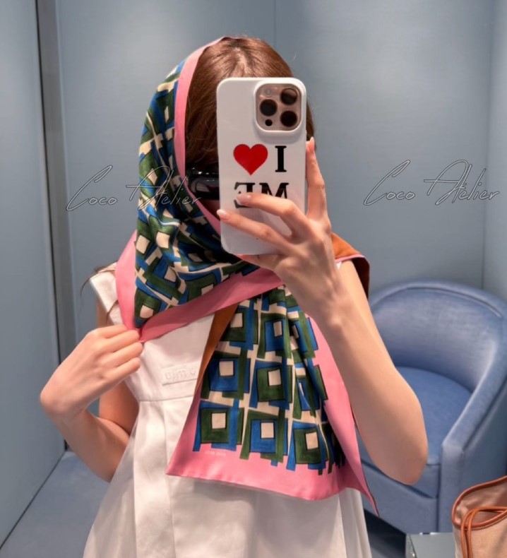 Miu Silk Scarf(+5color)