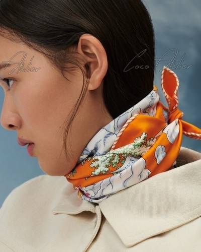Silk Scarf(+2color)