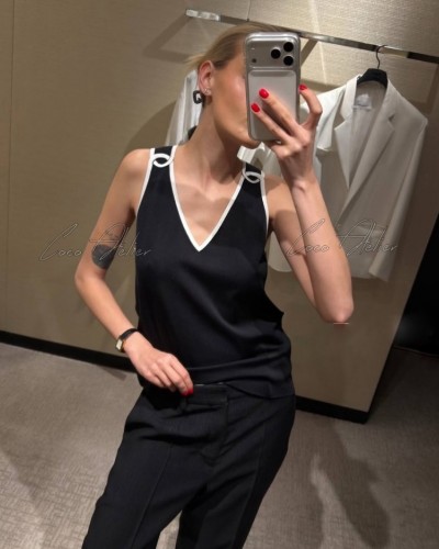 Shoulder cc silk sleeveless(+2color)