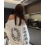 Chrome Off-shoulder sweatshirt