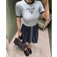 PR short-sleeved knitwear