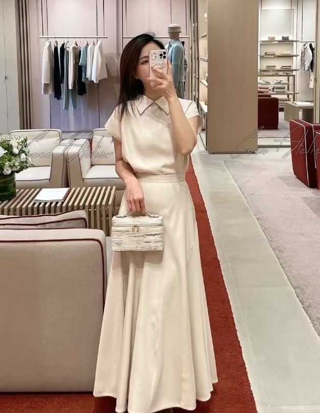 LP silk blouse