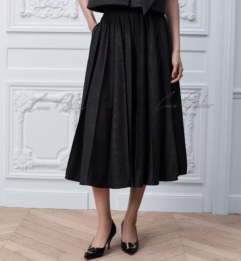 CD Pleated skirt