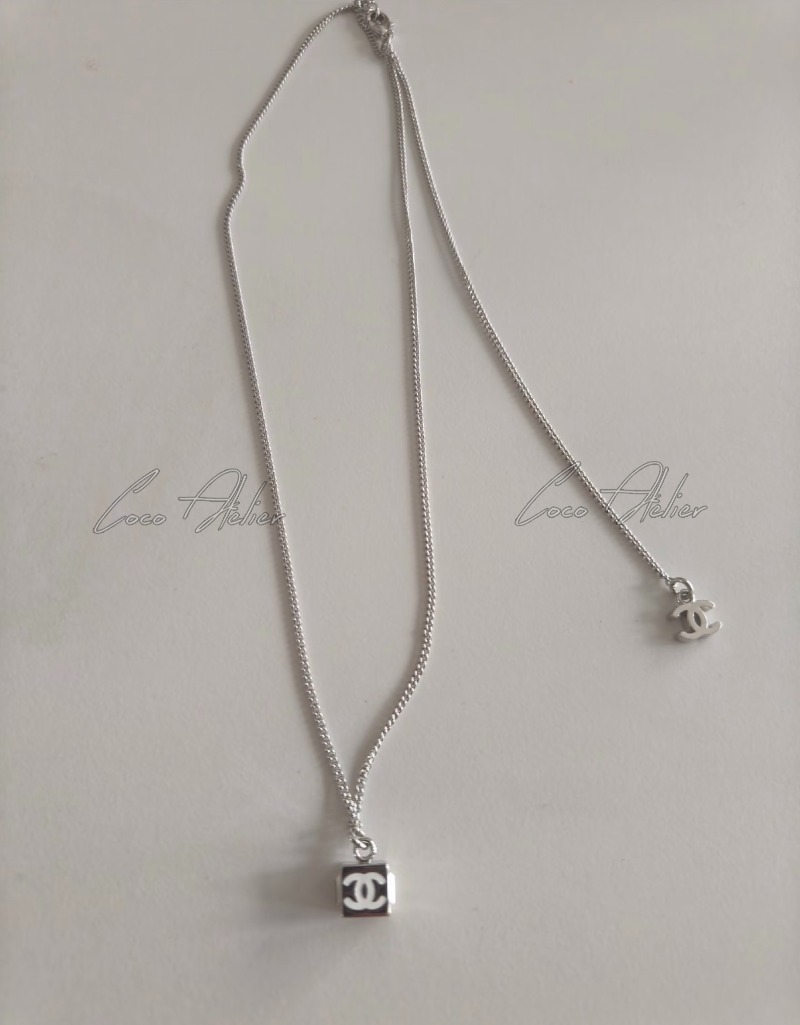 CC Square Square Necklace