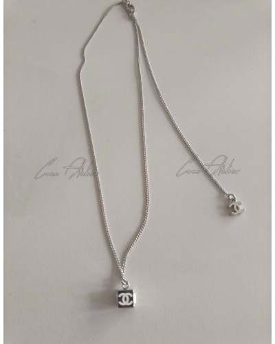 CC Square Square Necklace