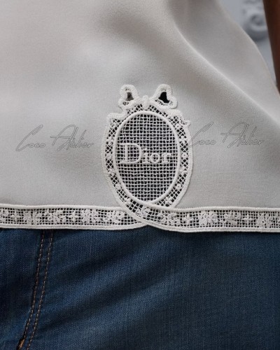 CD embroidered logo Sleeveless shirt(+2color)