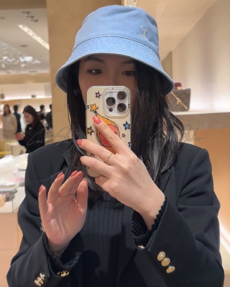 LV denim hat