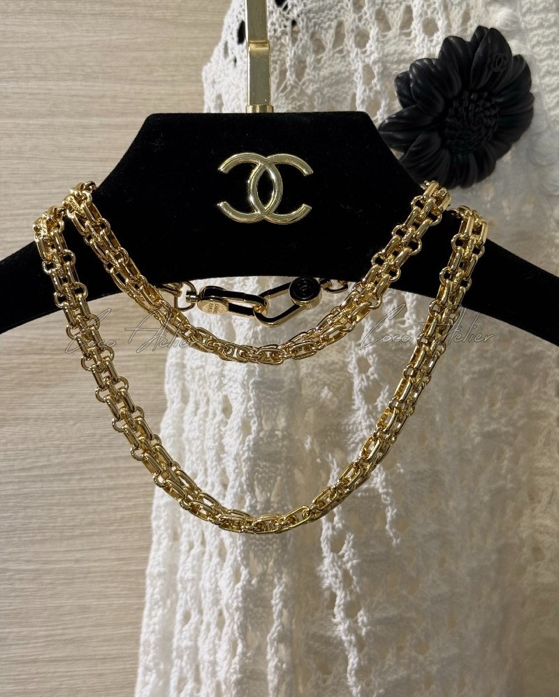 CC Chain Long Necklace