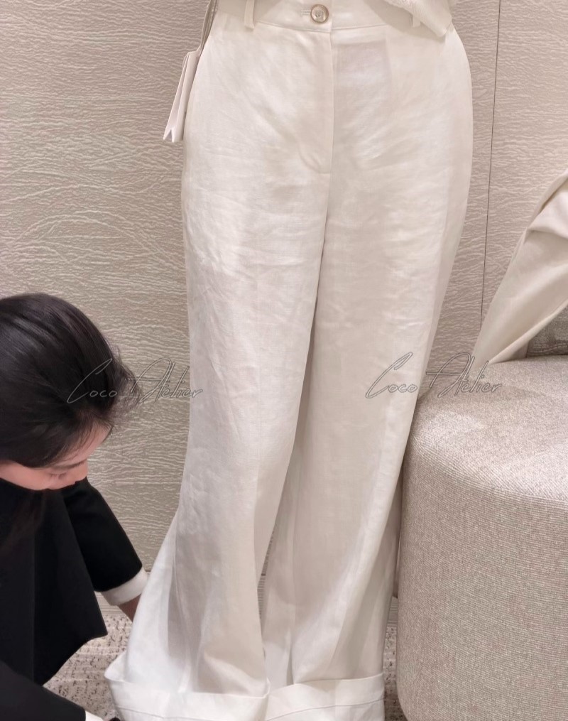 CD linen pants
